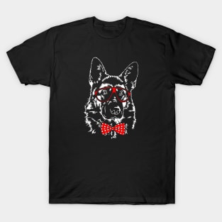 Cute German shepherd mom dog lover T-Shirt